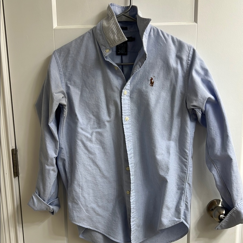 Polo by Ralph Lauren Light Blue Casual Shirt
